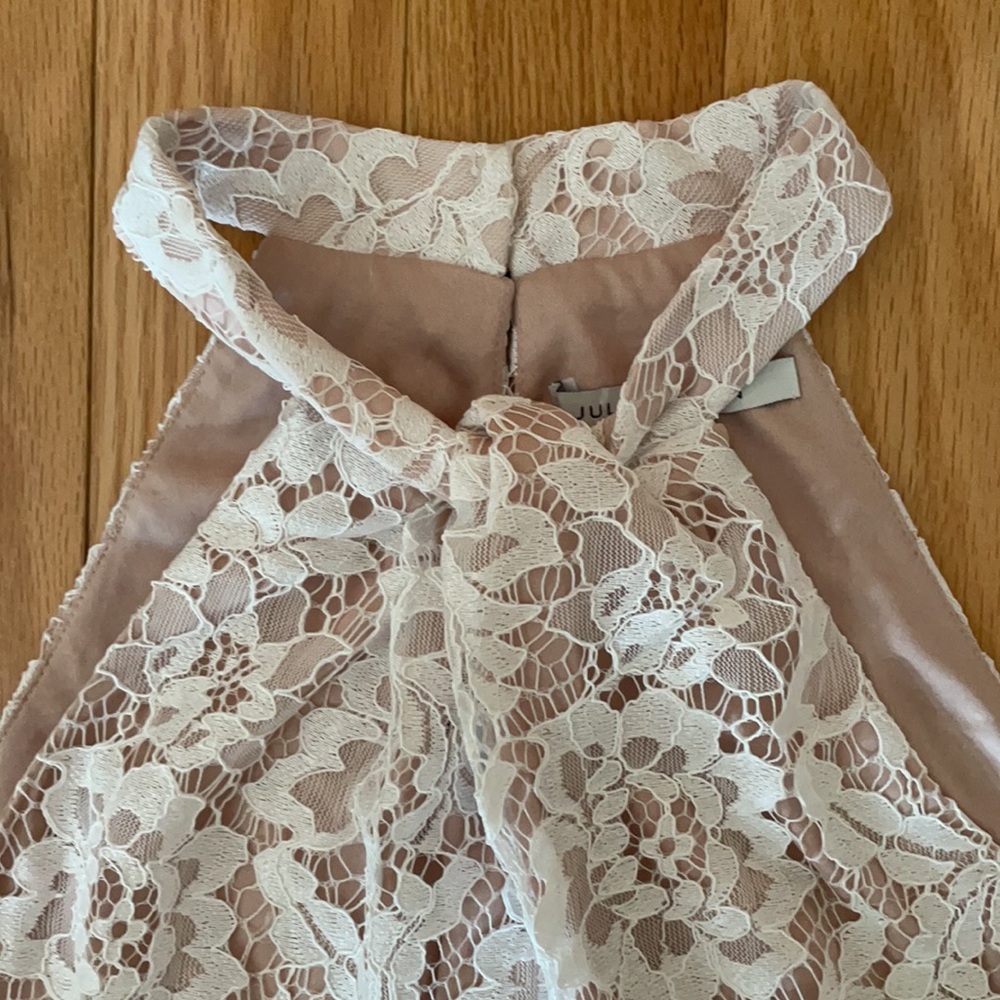White Lace Jumpsuit - Picture 3 of 8